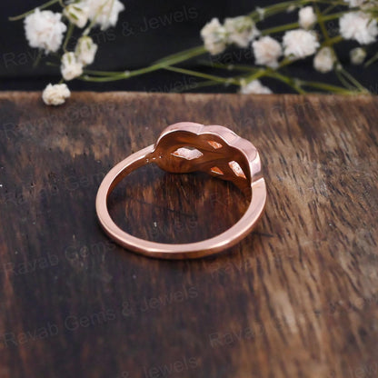 Solid 925 Sterling Silver 7mm Round Double Band Wheel Design Blank Setting Semi-Mount 18k Gold Plated Fine Handmade Ring