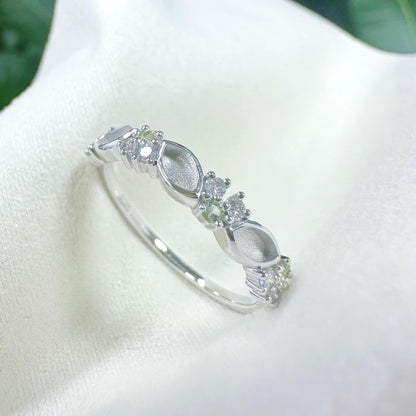 Handmade 18K Gold 925 Sterling Silver 2x4mm Half Marquise Blank Bezel Mount Ring Zircon Setting DIY Jewelry Findings