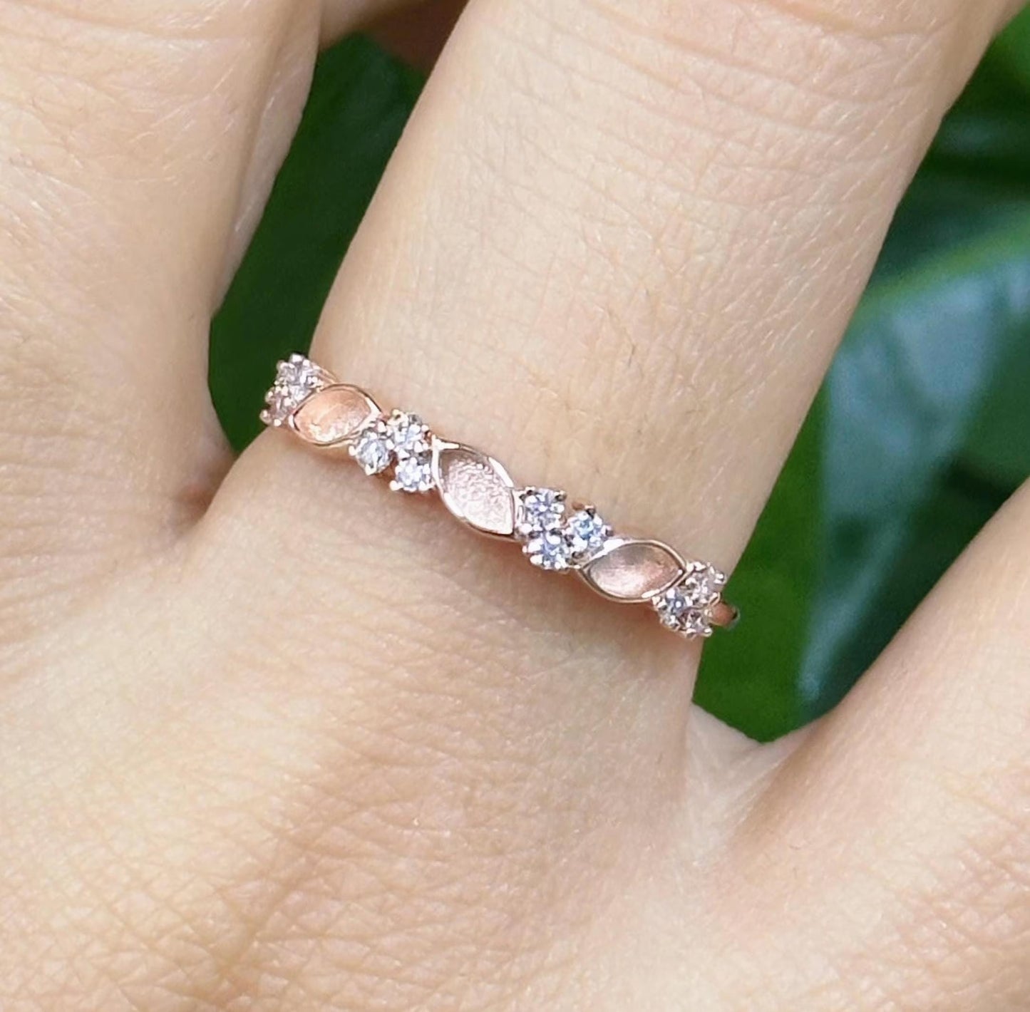 Handmade 18K Gold 925 Sterling Silver 2x4mm Half Marquise Blank Bezel Mount Ring Zircon Setting DIY Jewelry Findings