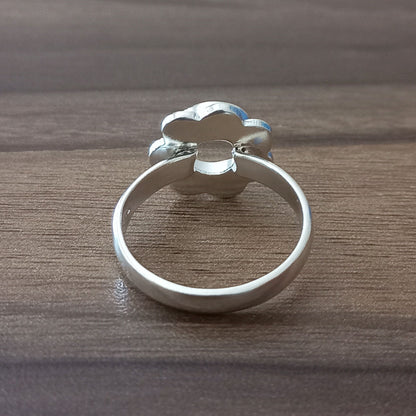 Genuine 925 Sterling Silver 10MM Round Shape Semi-Mount Blank Setting Good For Ashes & Resin Fill Keepsake DIY Fine Jewelry