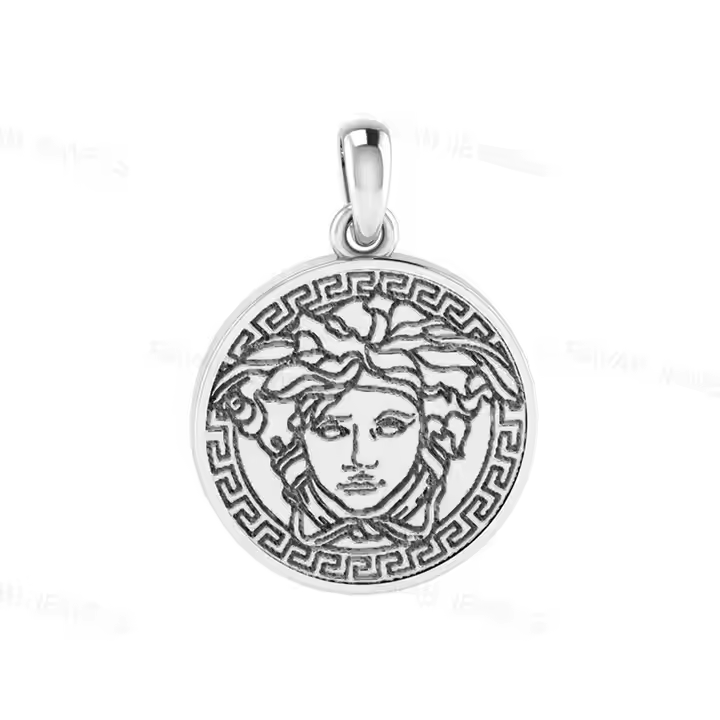 Medusa Charm Pendant Customized Lowest Price Silver Elegant 925 Sterling Wholesale Gift For Women
