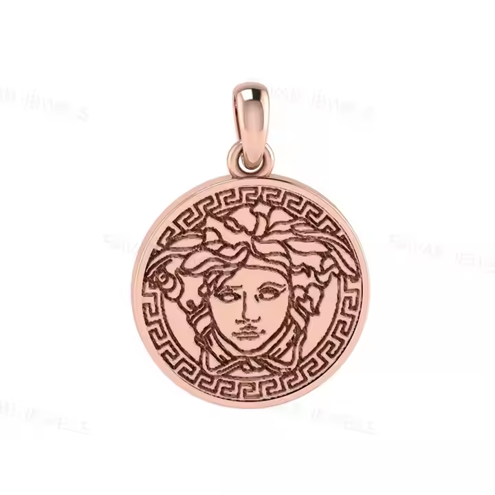 Medusa Charm Pendant Customized Lowest Price Silver Elegant 925 Sterling Wholesale Gift For Women