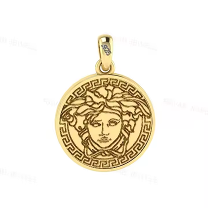 Medusa Charm Pendant Customized Lowest Price Silver Elegant 925 Sterling Wholesale Gift For Women