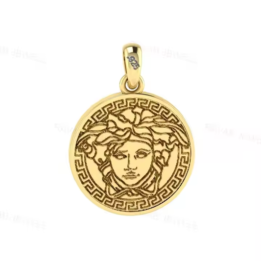 Medusa Charm Pendant Customized Lowest Price Silver Elegant 925 Sterling Wholesale Gift For Women