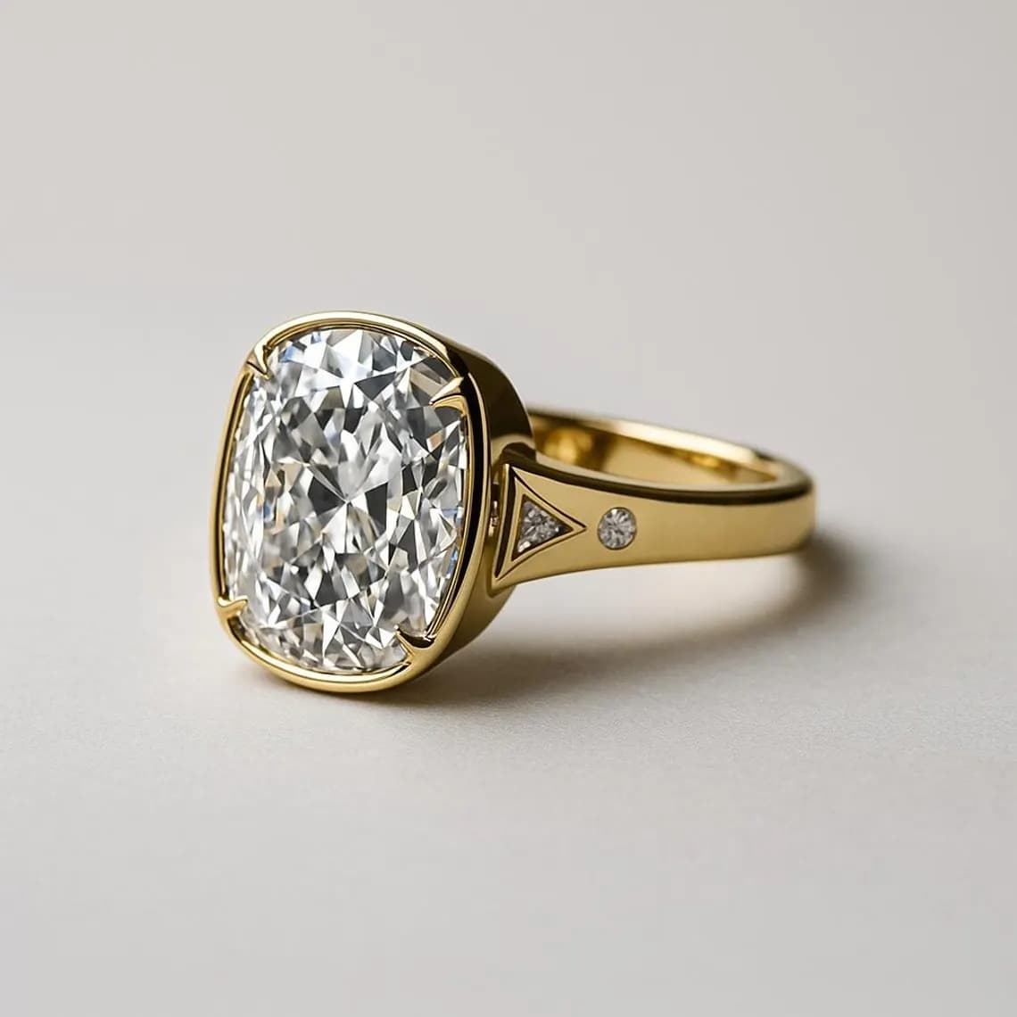 Taylor Swift Replica Engagement Ring 6CT Brilliant Elongated Cushion  Mine Cut Cubic Zircon Engagement Ring Celebrity Inspired Propose Ring